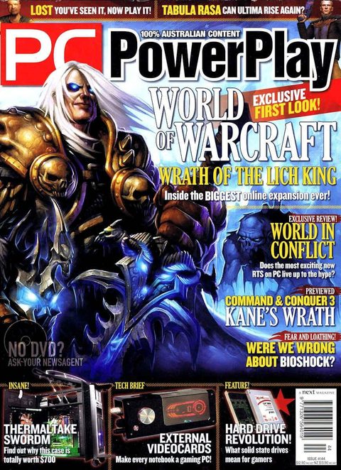 PC PowerPlay #144 · November&nbsp;2007 cover