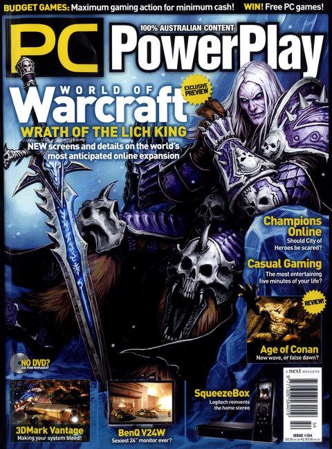 PC PowerPlay #154 · August&nbsp;2008 cover