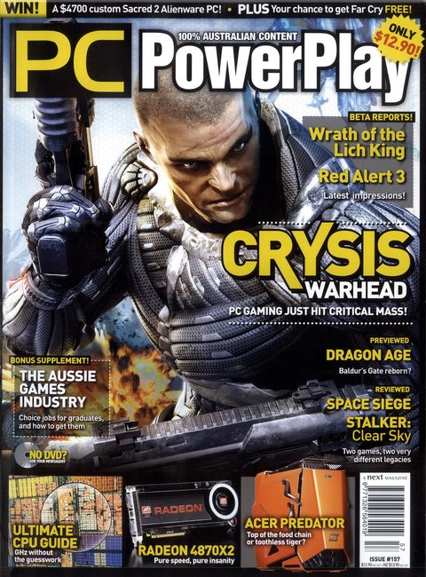 PC PowerPlay #157 · November&nbsp;2008 cover