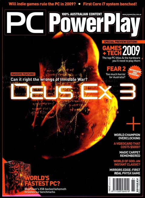 PC PowerPlay #161 · February&nbsp;2009 cover