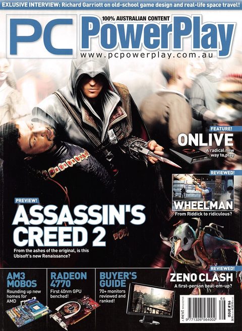 PC PowerPlay #166 · July&nbsp;2009 cover