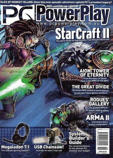 PC PowerPlay #169 · October&nbsp;2009 cover