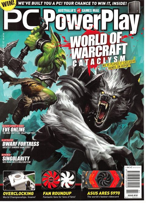 PC PowerPlay #181 · September&nbsp;2010 cover