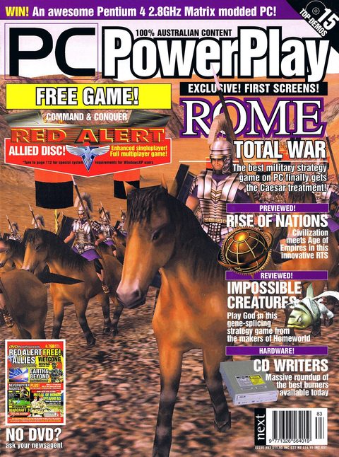 PC PowerPlay #83 · February&nbsp;2003 cover