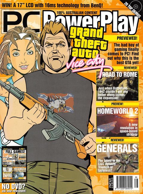 PC PowerPlay #86 · May&nbsp;2003 cover