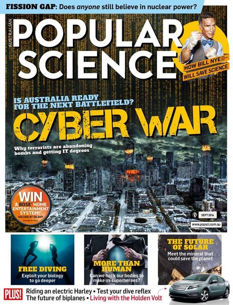 Popular Science September&nbsp;2014 cover