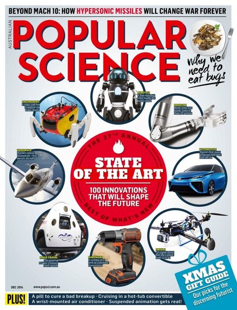 Popular Science December&nbsp;2014 cover